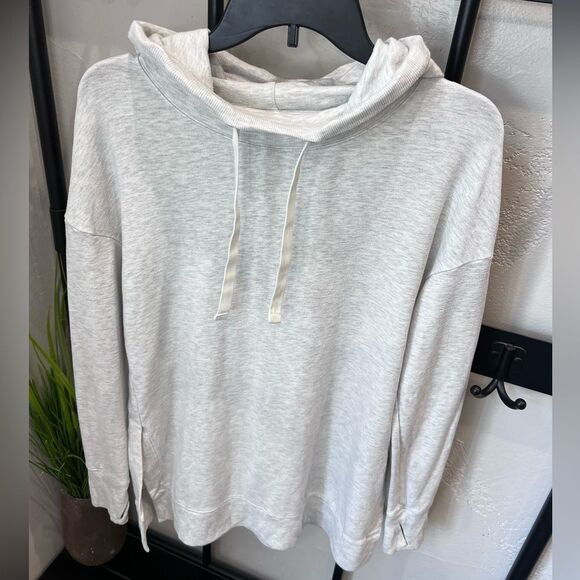 Athleta Sayulita Women’s Pullover Hoodie Size Medium grey - Picture 5 of 13